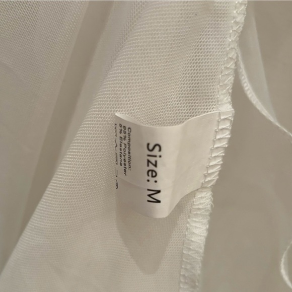 White Ruffle Bridal Robe - Picture 4 of 4